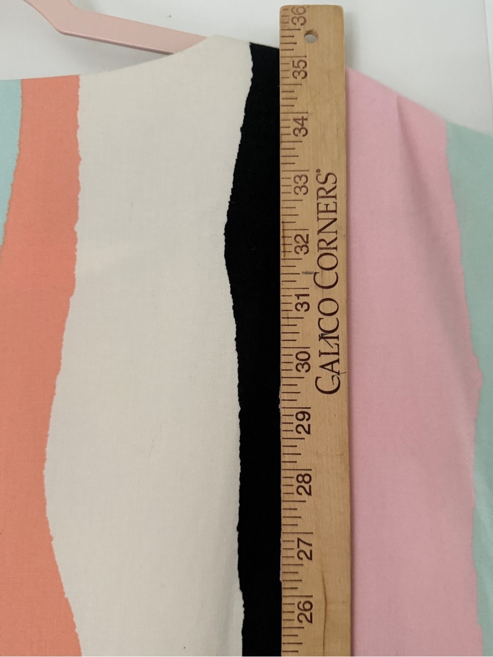 Marimekko Nippu 2014 Cotton Shift Dress Pastel Abstract Print Cap Sleeve Size 8 - Picture 10 of 11